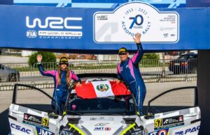 Eduardo Castro acarició el podio en Rally Mundial de Grecia
