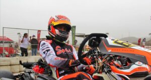Manuel Ochoa presente este domingo en el Rotax Max de Kartismo en la Chutana