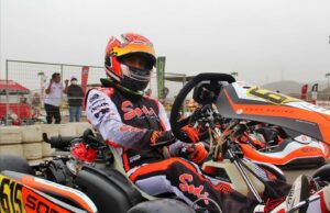 Manuel Ochoa presente este domingo en el Rotax Max de Kartismo en la Chutana