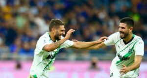 Sassuolo dio el golpe en el Calcio Italiano al derrotar de visita al Inter de Milán 2-1
