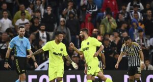 Juventus tuvo un tropezón sorpresivo ante Sassuolo que le ganó 4-2