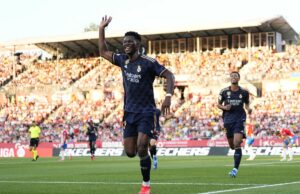 El Madrid impuso su autoridad ante Girona goleando 3-0 y es líder de la Liga