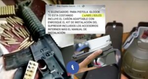 Pistolas, carabinas y granadas: Se venden como pan caliente en redes sociales