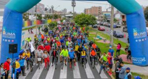 Bicicleteada 18 K recorrió siete distritos fue organizada por Municipalidad de San Luis