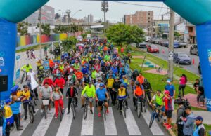 Bicicleteada 18 K recorrió siete distritos fue organizada por Municipalidad de San Luis