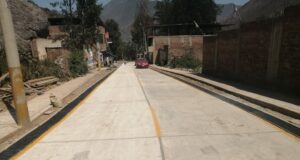 Lima: Santa Cruz de Cocachacra luce renovadas pistas y veredas