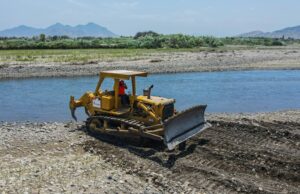 Fenómeno del Niño- Lambayeque: Inician trabajos de limpieza y descolmatación del río Chancay