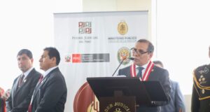 Presidente del Poder Judicial, Javier Arévalo: «Todo aquél que mate a un policía merece cadena perpetua»