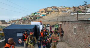 Municipalidad de Chorrillos desarrolló el ‘Simulacro Nacional en asentamiento humano Pacífico de Villa
