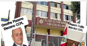Onofre Pizarro fue elegido decano del Colegio de Contadores de Lima