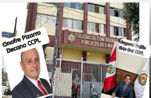 Onofre Pizarro fue elegido decano del Colegio de Contadores de Lima