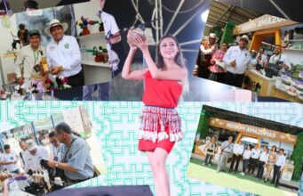 Fiesta, danza, desfile de trajes típicos destacan en el stands de la región Amazonas en la Expoamazónica 2023 (GALERIA FOTOS)