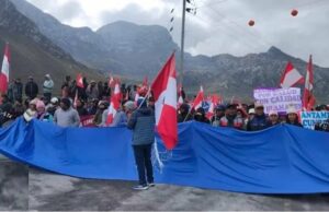 Huánuco: pobladores toman campamento de Antamina pide colegios y vías en la zona