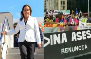 Peruanos protestan contra Dina Boluarte: se movilizan tras su llegada a Nueva York