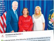 Dina Boluarte: Oficina de prensa de Palacio miente que presidente se reunió con Joe Biden