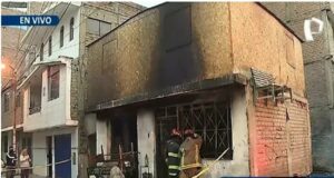 Incendio en Los Olivos: Mujer muere al quedarse atrapada en su vivienda(VIDEO)