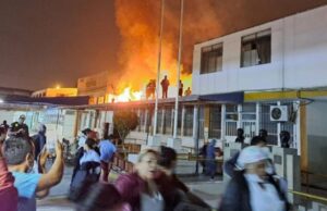 Incendio en hospital de Puente Piedra: afectó hospital Carlos Lanfranco La Hoz (VIDEO)