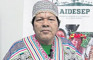 Julio Cusurichi: «Amenazan a muchos líderes indígenas para silenciarlos»