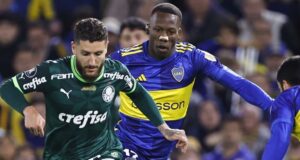 Boca y Palmeiras no se sacaron ventaja empatando 0-0 en la ida de semifinales de Libertadores