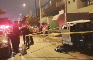 Terror en Los Olivos: Sicarios se hacen pasar como pasajeros y acribillan a mototaxista