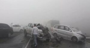 Pasamayo: Neblina ocasiona múltiple choque en Huaral de al menos 15 vehículos