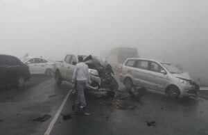 Pasamayo: Neblina ocasiona múltiple choque en Huaral de al menos 15 vehículos