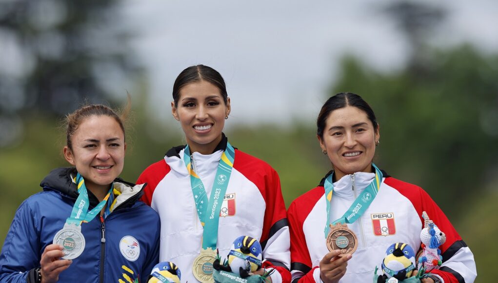 Kimberly García se llevó la de iro en la prueba de Marcha Atlética de los Panamericanos
