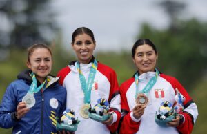 Kimberly García se llevó la de iro en la prueba de Marcha Atlética de los Panamericanos