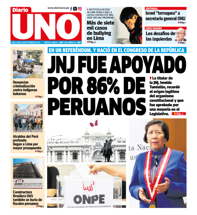 Edición del 26 de octubre de 2023