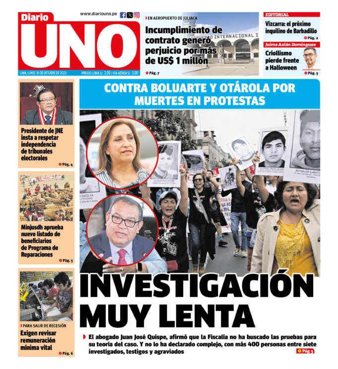 Edición del 30 de octubre de 2023