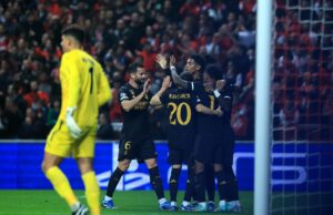 Real Madrid galopa en su Grupo de la Champions al ganar a Braga 2-1