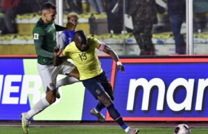 Ecuador sigue avanzando firme tras vencer a Bolivia 2-1 en La Paz