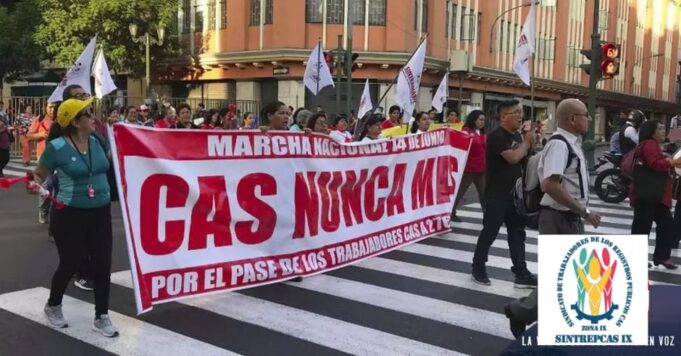 “Luchamos por nuestros derechos”