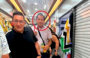 Parlamentario Edgar Tello es captado haciendo compras en China sin autorización de Congreso
