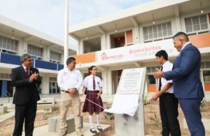 Reconstrucción con cambios entregó moderno Colegio La Brea a estudiantes Talareños