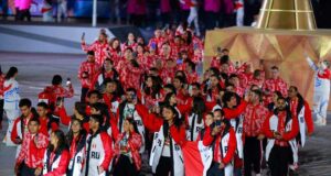 Delegación Peruana desfiló en los Juegos Panamericanos Santiago 2023