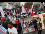 Dina Boluarte: Se inician protestas en Centro de Lima. en rechazo a su gobierno y también en Alemania