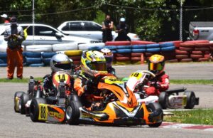 Kartista peruano Joaquín Kishimoto hace historia en Colombia