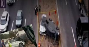 Triple accidente de tránsito deja dos muertos y trece heridos en la Panamericana Sur