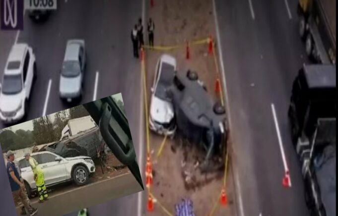 Triple accidente de tránsito deja dos muertos y trece heridos en la Panamericana Sur