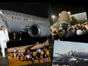 Dina Boluarte viaja a Europa en avión de lujo de la FAP y abandona a peruanos en Israel(VIDEO)