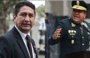 Vladimir Cerrón al general Óscar Arriola: «No puede capturarme, ¡Qué vergüenza!»