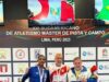 Freddy Gonzales vale un Perú al ganar cinco medallas en Sudamericano de Atletismo Máster