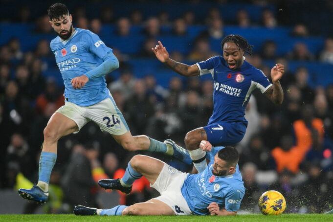 Partidazo con lluvia de goles entre Chelsea 4 Manchester City 4