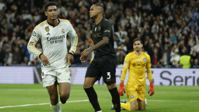 Real Madrid goleó al Nápoles 4-2 y sigue con puntaje ideal en la Champions