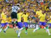 Argentina ganó 1-0 y acabó con el invicto de Brasil en las Clasificatorias