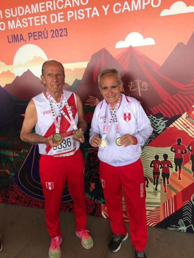 Perú se coronó campeón sudamericano de Atletismo Máster realizado en Lima