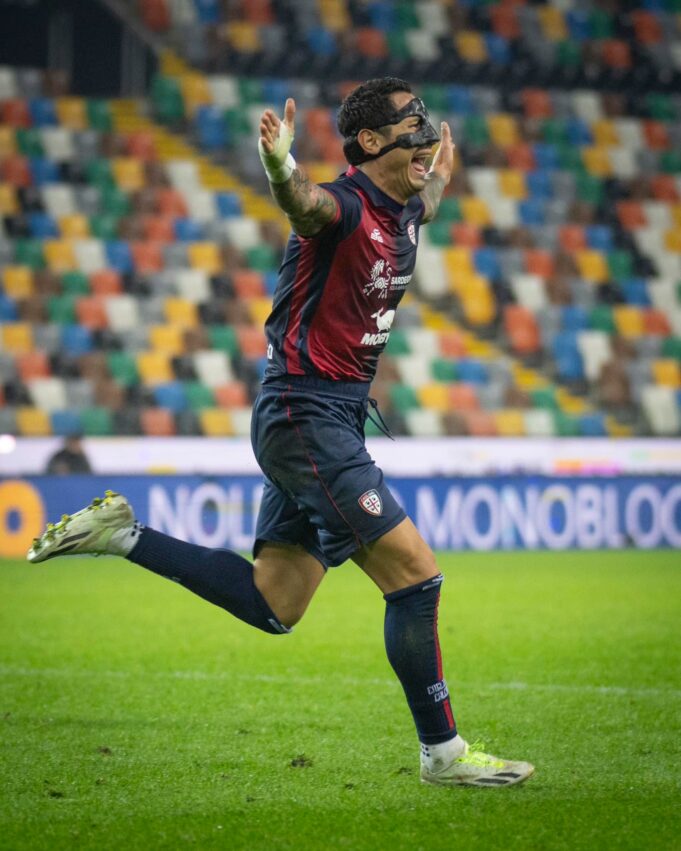 Lapadula volvió a jugar y anotó gol triunfal del Cagliari en Copa Italia