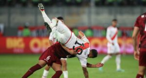 Perú no pudo con Venezuela empatando 1-1 y sigue colero en la tabla