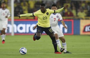 Ecuador logró triunfo ajustado ante Chile 1-0